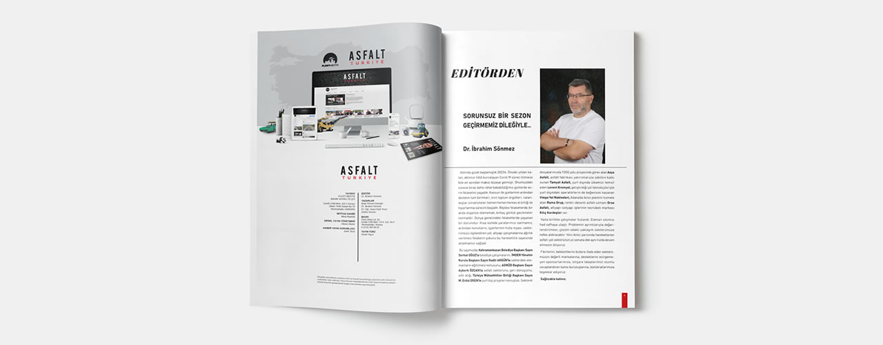 Asfalt Türkiye Dergisi'nin Sekizinci Sayısı ÇIKTI⁣