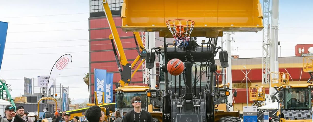 XCMG 9 farklı kategoride 50 ürününü Las Vegas'ta Sergiledi